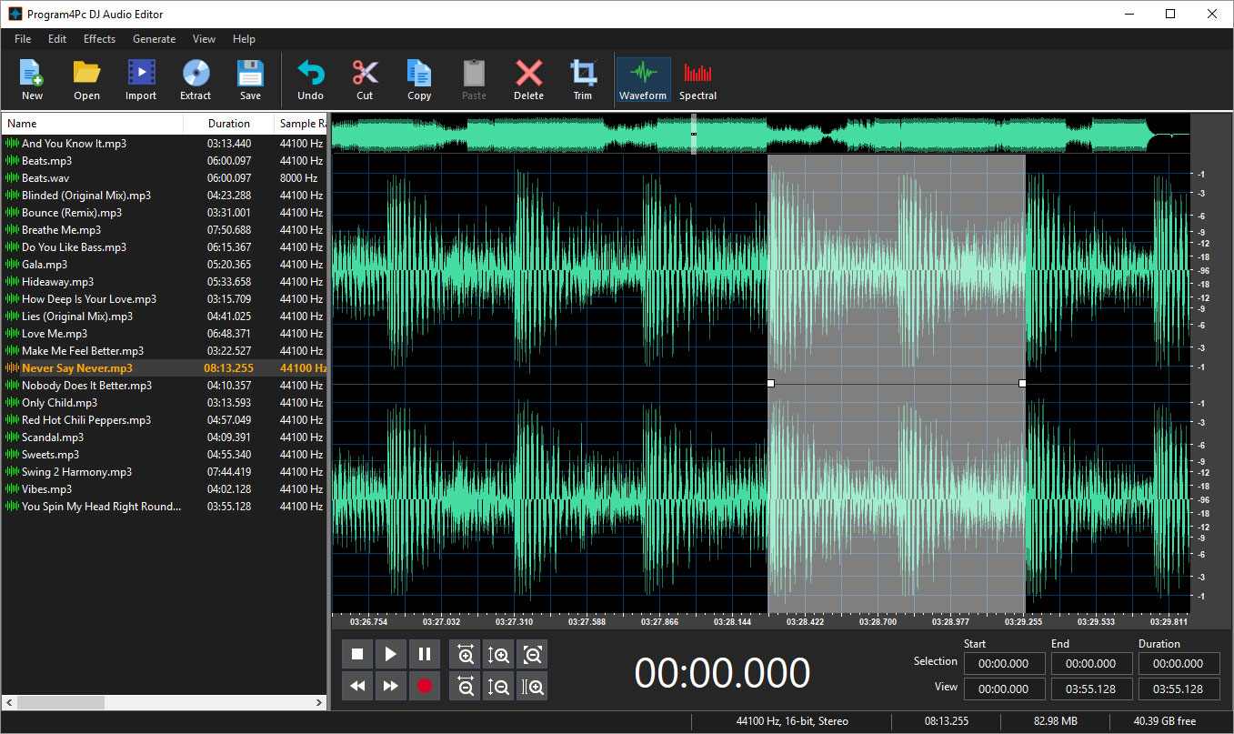 vocal recording software free mac